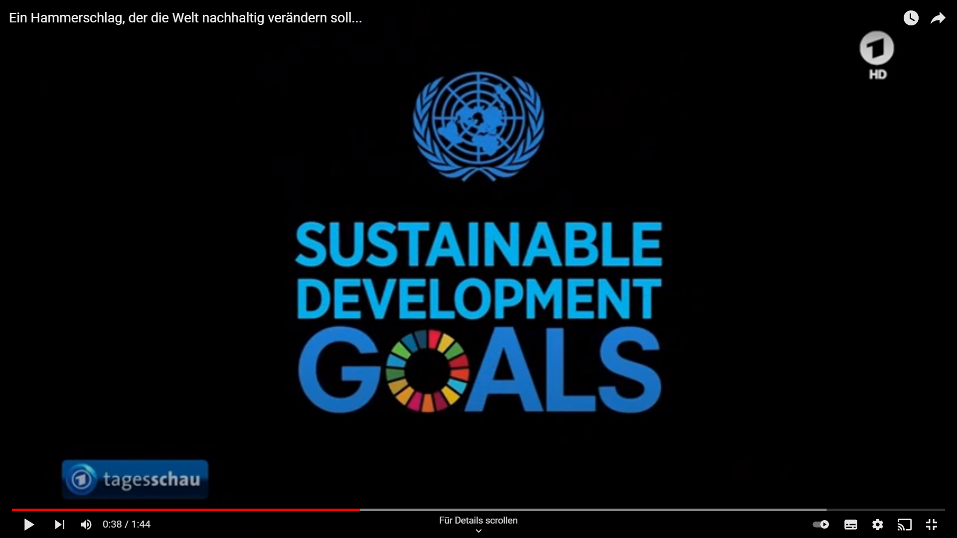 SDGs - Ein Hammerschlag der die Welt nachhaltig verändern soll